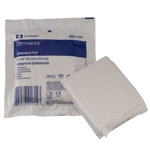 ABD PADS GAUZE 7-1/2IN X 8IN 216EA/CS